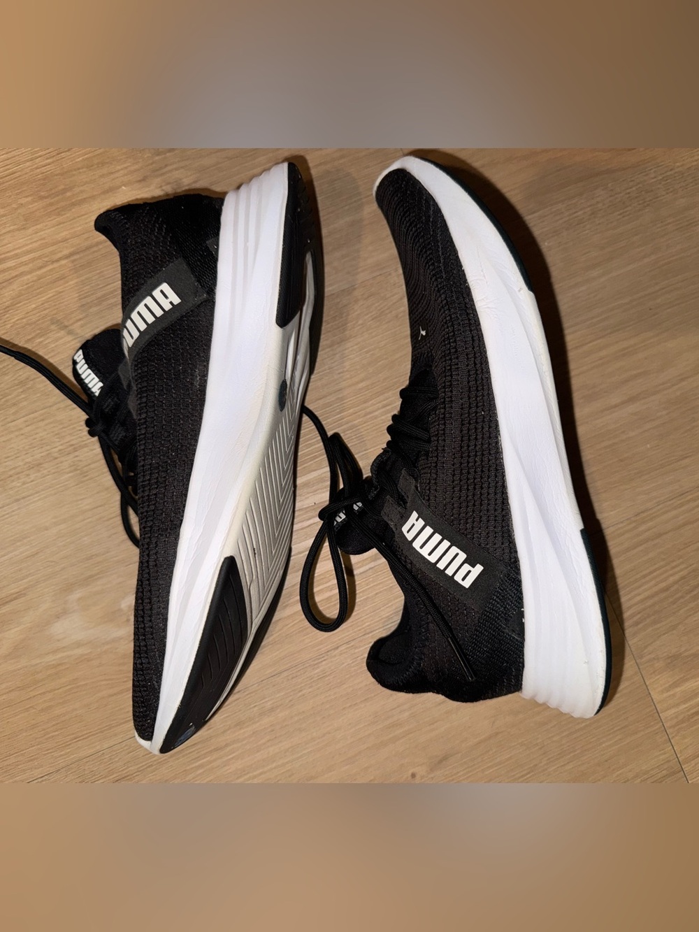 PUMA Black Running Sneakers